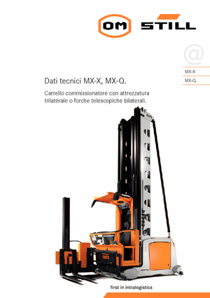 Elektrische zijladers Still MX-X