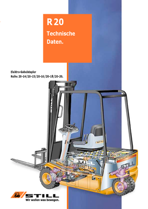 Elektrische vorkheftrucks Still R 20-20
