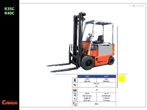 Elektrische vorkheftrucks Carer R 35 C