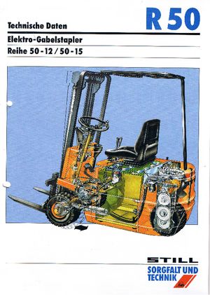 Elektrische vorkheftrucks Still R 50-15