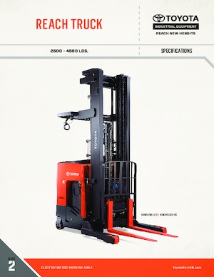 Reachtrucks Toyota 9BDRU13