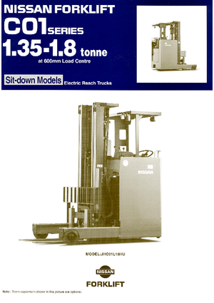 Reachtrucks Nissan JHC 01 L 18 HU