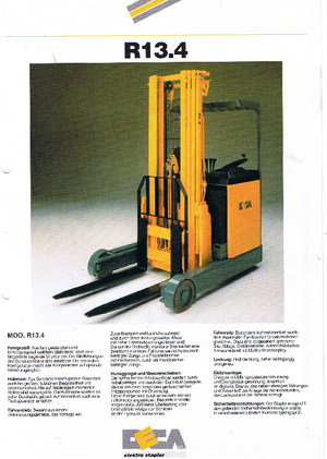 Reachtrucks Deca R 13.4