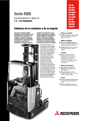 Reachtrucks Mitsubishi RB 16 NS