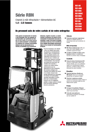 Reachtrucks Mitsubishi RB 16 NS