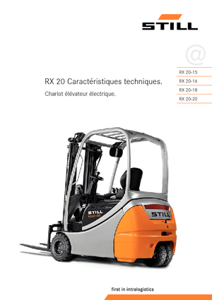 Elektrische vorkheftrucks Still RX 20-20 P