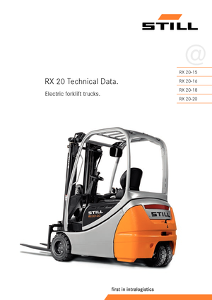 Elektrische vorkheftrucks Still RX 20-20 P