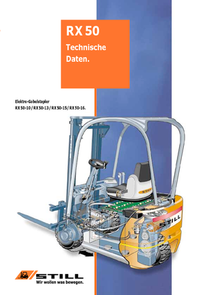 Elektrische vorkheftrucks Still RX 50-10