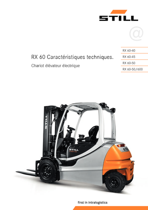 Elektrische vorkheftrucks Still RX 60-50/600