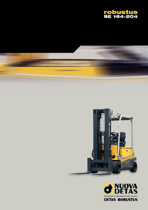 Elektrische vorkheftrucks Nuova Detas SE 204 AC
