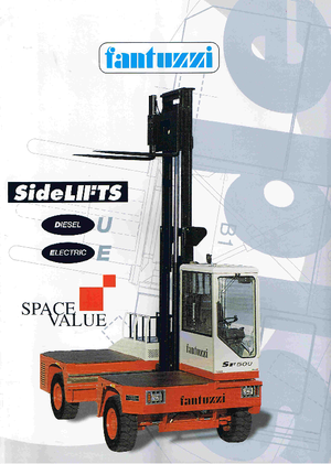 Elektrische zijladers Fantuzzi SF 40 E