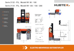 Elektrische zijladers Hubtex M 120