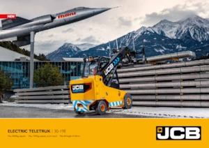 Elektrische telescoopladers JCB 30-19E 