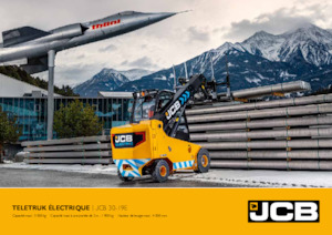 Elektrische telescoopladers JCB 30-19E 