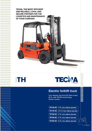 Elektrische vorkheftrucks Tecna TH 56