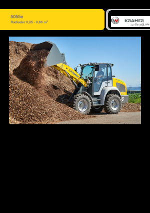 Electrische wielladers Kramer 5055 e