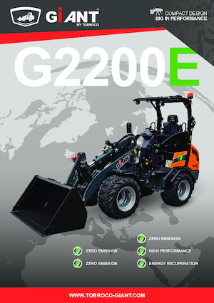Electrische wielladers Giant G2200E