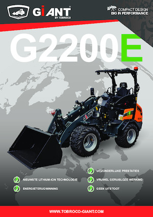 Electrische wielladers Giant G2200E