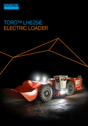Electrische wielladers Sandvik LH625iE
