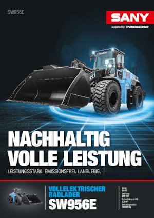 Electrische wielladers Sany SW956E