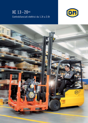 Elektrische vorkheftrucks OM XE 15/3 ac