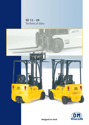 Elektrische vorkheftrucks OM XE 15/3 ac