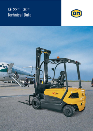 Elektrische vorkheftrucks OM XE 22 ac