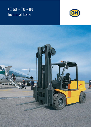 Elektrische vorkheftrucks OM XE 70