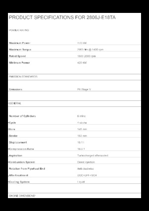 Motoren Perkins 2806J-E18TA
