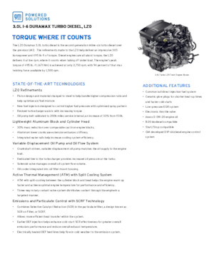 Motoren GM 3.0L I-6