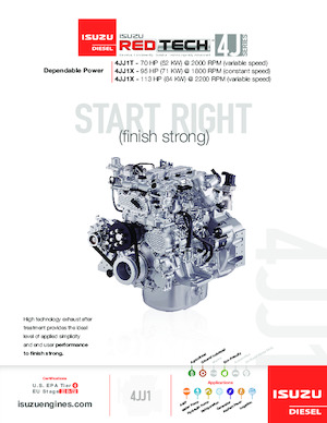 Motoren Isuzu 4JJ1T