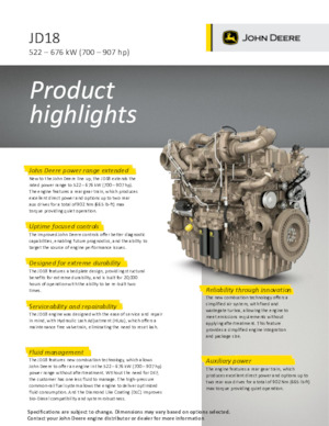 Motoren John Deere Construction 6180CI510