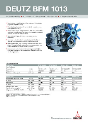 Motoren Deutz BF 6 M 1013 FC