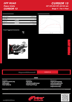 Motoren FPT Industrial Cursor13 (407 kW)