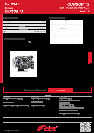 Motoren FPT Industrial Cursor13 ENT (332 kW)