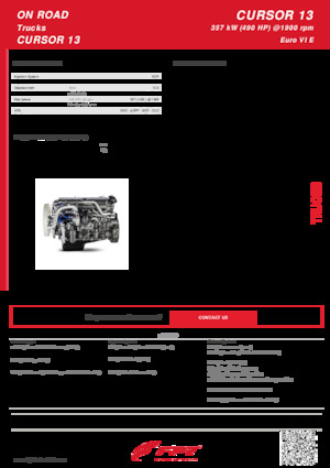 Motoren FPT Industrial Cursor13 ENT (357 kW)