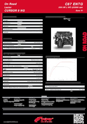 Motoren FPT Industrial Cursor87 ENTG (250 kW)