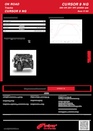 Motoren FPT Industrial Cursor9 NG (280 kW)