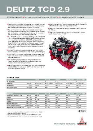 Motoren Deutz D 2.9 L4