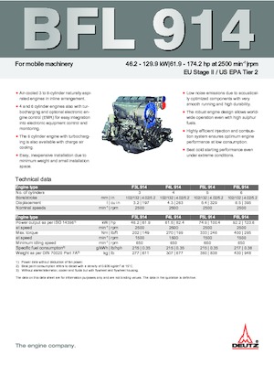Motoren Deutz F 5 L 914