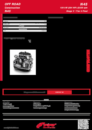 Motoren FPT Industrial N45 ENT (150 kW)