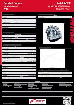 Motoren FPT Industrial N45 MST (93 kW)