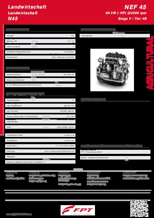 Motoren FPT Industrial NEF 45 