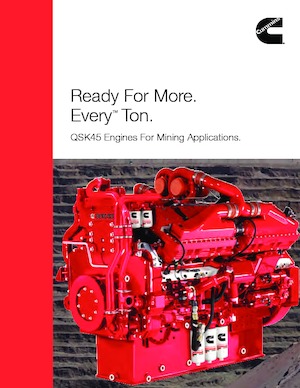 Motoren Cummins QSK45-2000 