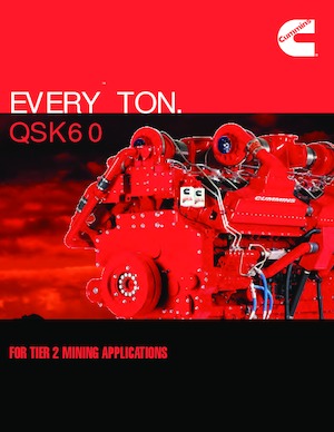 Motoren Cummins QSK60-2850