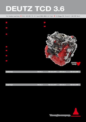 Motoren Deutz TCD 3.6 L4