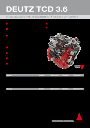 Motoren Deutz TCD 3.6 L4 HP