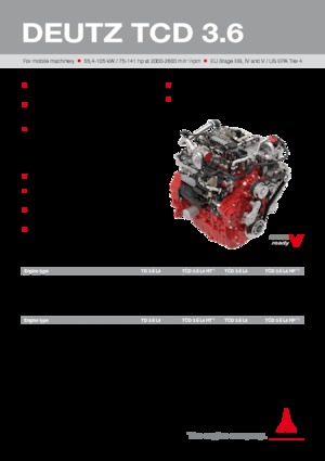Motoren Deutz TCD 3.6 L4 HP