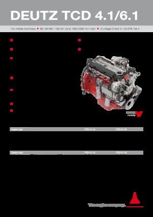 Motoren Deutz TCD 6.1 L6