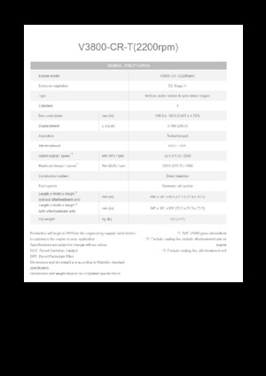 Motoren Kubota V3800-CR-T